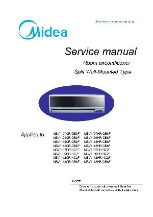 Service manual Midea MSV1 XX ― Manual-Shop.ru
