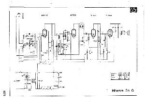 Схема Minerva 34G ― Manual-Shop.ru