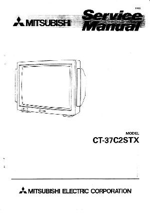 Сервисная инструкция Mitsubishi CT-37C2STX ― Manual-Shop.ru