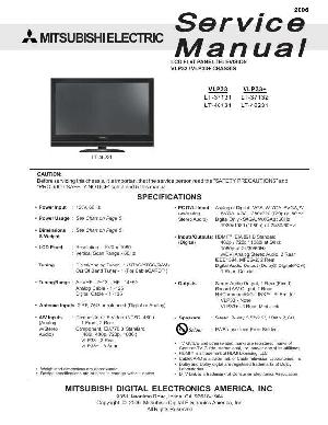 Service manual MITSUBISHI LT-37131, LT-37132, LT-46131, LT-46231 ― Manual-Shop.ru