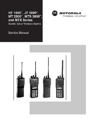 Сервисная инструкция Motorola HT1000 ― Manual-Shop.ru