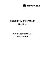 Сервисная инструкция Motorola RADIUS-CM200, CM300, PM400