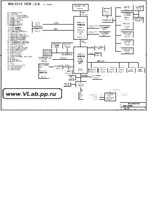 Схема MSI MS-1313 ― Manual-Shop.ru