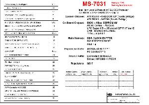Схема MSI MS-7031 ― Manual-Shop.ru