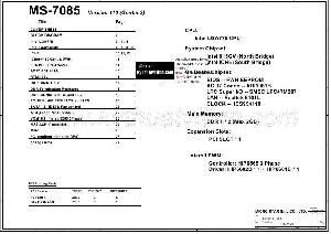 Схема MSI MS-7085 ― Manual-Shop.ru