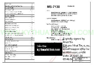 Схема MSI MS-7130 ― Manual-Shop.ru