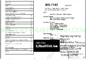 Схема MSI MS-7143 ― Manual-Shop.ru