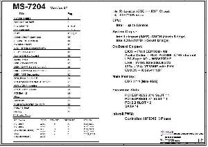 Схема MSI MS-7204 ― Manual-Shop.ru