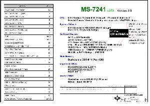 Схема MSI MS-7241 ― Manual-Shop.ru