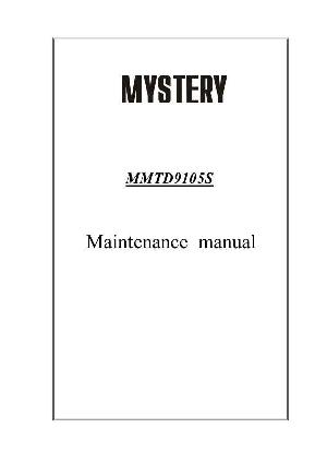 Сервисная инструкция Mystery MMTD-9105 ― Manual-Shop.ru