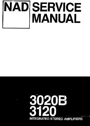 Сервисная инструкция NAD 3020B, NAD 3120 ― Manual-Shop.ru
