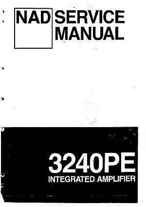 Сервисная инструкция NAD 3240PE ― Manual-Shop.ru