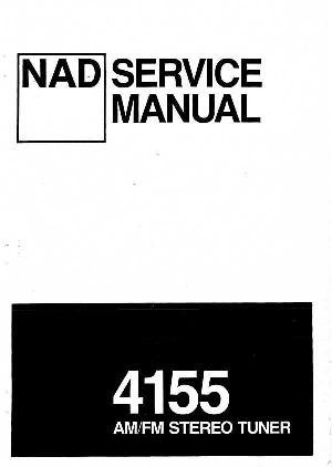 Сервисная инструкция NAD 4155 ― Manual-Shop.ru