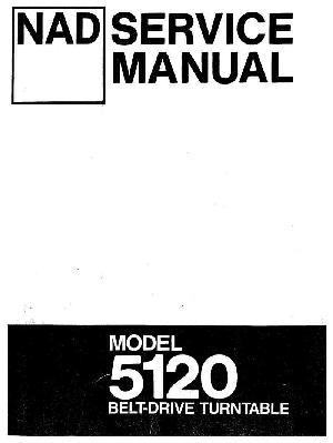 Сервисная инструкция NAD 5120 ― Manual-Shop.ru