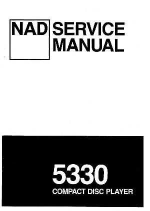 Сервисная инструкция NAD 5330 ― Manual-Shop.ru