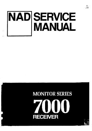 Сервисная инструкция NAD 7000 ― Manual-Shop.ru