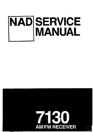 Сервисная инструкция NAD 7130 ― Manual-Shop.ru
