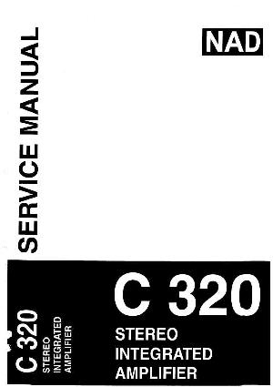 Сервисная инструкция NAD C320 ― Manual-Shop.ru