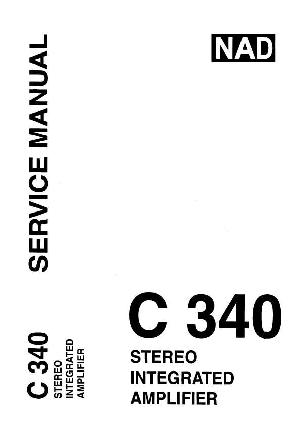 Сервисная инструкция NAD C340 ― Manual-Shop.ru