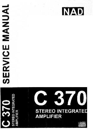 Сервисная инструкция NAD C370 ― Manual-Shop.ru