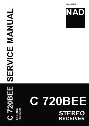 Сервисная инструкция NAD C720BEE ― Manual-Shop.ru