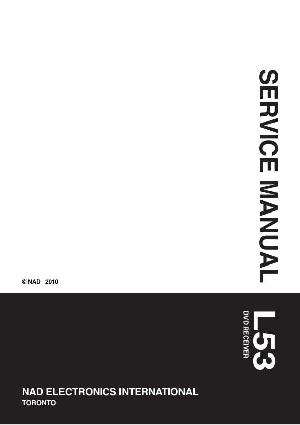 Service manual NAD L53 (2010) ― Manual-Shop.ru