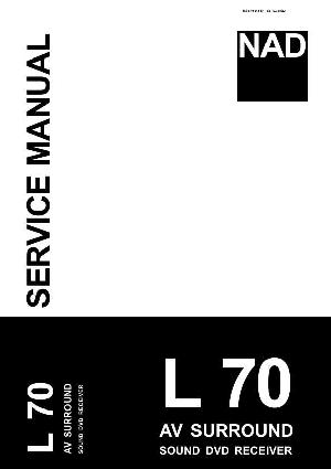 Сервисная инструкция NAD L70 ― Manual-Shop.ru