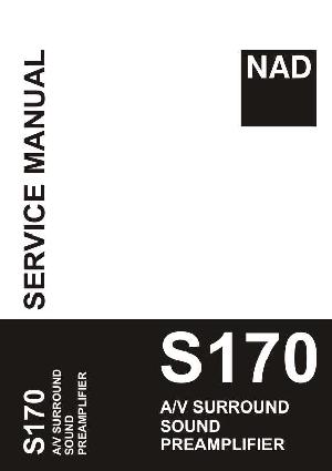 Сервисная инструкция NAD S170 ― Manual-Shop.ru