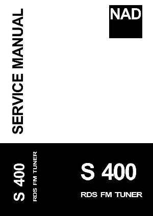 Сервисная инструкция NAD S400 ― Manual-Shop.ru