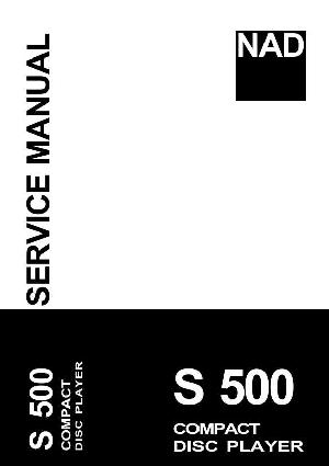 Service manual NAD S500  ― Manual-Shop.ru