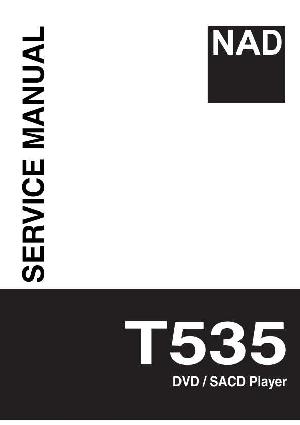 Сервисная инструкция NAD T535 ― Manual-Shop.ru