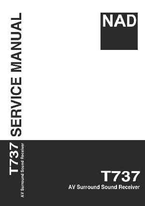 Сервисная инструкция NAD T737 ― Manual-Shop.ru