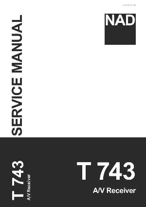 Service manual NAD T743 ― Manual-Shop.ru