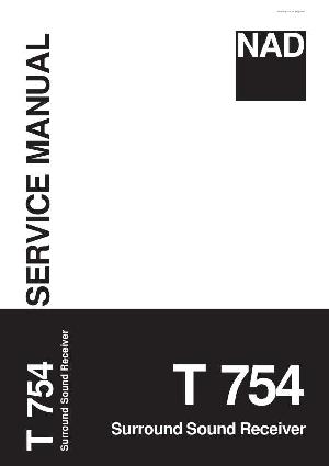 Service manual NAD T754 ― Manual-Shop.ru