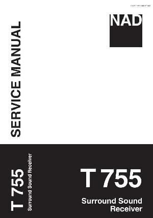 Сервисная инструкция NAD T755 ― Manual-Shop.ru