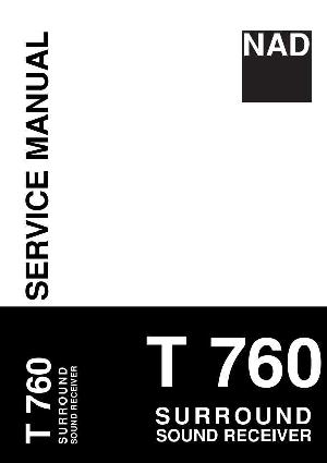 Сервисная инструкция NAD T760 ― Manual-Shop.ru