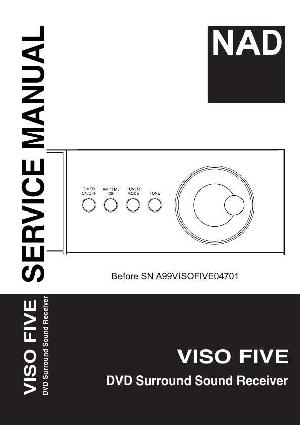 Сервисная инструкция NAD VISO-FIVE ― Manual-Shop.ru