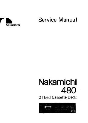 Сервисная инструкция Nakamichi 480 ― Manual-Shop.ru