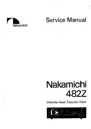 Сервисная инструкция Nakamichi 482Z ― Manual-Shop.ru