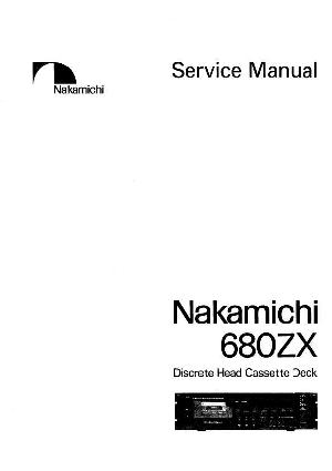 Сервисная инструкция Nakamichi 680ZX ― Manual-Shop.ru