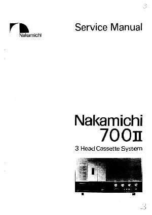 Сервисная инструкция Nakamichi 700II ― Manual-Shop.ru