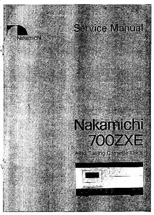 Сервисная инструкция Nakamichi 700ZXE ― Manual-Shop.ru