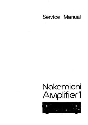 Сервисная инструкция Nakamichi AMPLIFIER1 ― Manual-Shop.ru
