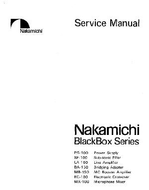 Сервисная инструкция Nakamichi BLACKBOX ― Manual-Shop.ru