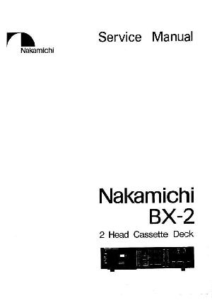 Service manual Nakamichi BX-2 ― Manual-Shop.ru