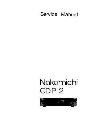 Сервисная инструкция Nakamichi CDP-2 ― Manual-Shop.ru