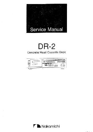 Service manual Nakamichi DR-2 ― Manual-Shop.ru