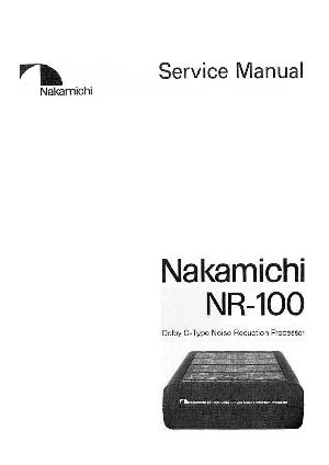 Сервисная инструкция NAKAMICHI NR-100 ― Manual-Shop.ru