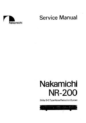 Сервисная инструкция Nakamichi NR-200 ― Manual-Shop.ru