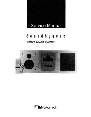Service manual Nakamichi SOUNDSPACE 5 ― Manual-Shop.ru